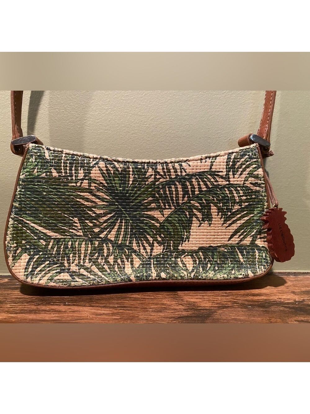 Liz Claiborne Palm Tree Bag - Picture 3 of 9